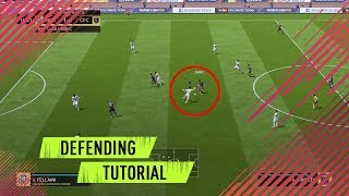 HOW TO DEFEND IN FIFA 18  EASY DEFENDING TUTORIAL [upl. by Willcox631]