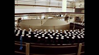 AmbaFlex Spiral Conveyor  Mass Flow Beer Bottles [upl. by Annuhsal728]