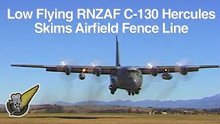 RNZAF C130 Hercules Very Low Pass [upl. by Gherlein]