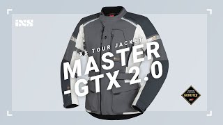 Tour jacket MasterGTX 20  Moto  iXS [upl. by Eniarral]