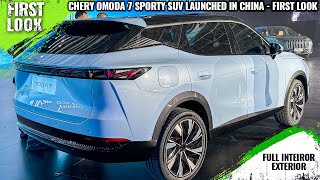 Chery Omoda 7 Sporty SUV Launched In China With 15 TGDi PHEV Tech  Full Interior Exterior [upl. by Maillil433]