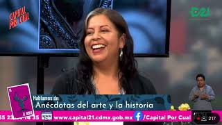 NOS ENTREVISTÓ FERNANDA TAPIA EN CAPITAL POR CUAL  capital21tv [upl. by Snowber]