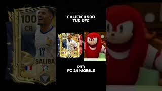 CALIFICANDO DFC fifamobile fcmobile knuckles [upl. by Socram]