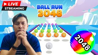 🔴 LIVE STREAMING GAME BALL RUN 2048  MERGE NUMBER [upl. by Eilsehc]