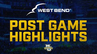 Highlights Marquette vs Villanova 11523 [upl. by Acimahs]