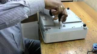 hitachi cp x3010 projector patch on display and how to solve patch [upl. by Gare]