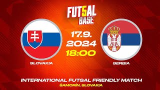 FUTSAL BASE Slovakia vs Serbia [upl. by Tobit]