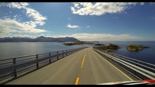 Atlanterhavsveien Norway Atlantic ocean road atlantic highway norwegen fjord [upl. by Yoho]