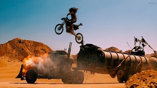 Mad Max Fury Road 2015  Bikers Attack The Rig 410 4K [upl. by Nyrmak]