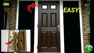 EXTERIOR DOOR HINGE Security Hack [upl. by Kari]