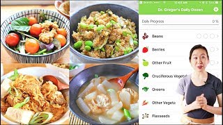 quotDAILY DOZENquot  JAPANESE MEAL PLAN  VEGAN  WFPB  DR GREGERS DAILY DOZEN [upl. by Roybn]