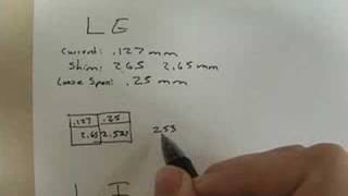 KLR Manual Valve Shim Calculation [upl. by Claudie672]