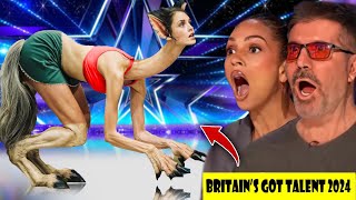 Golden Buzzer Winner Sacred Rianas MindBlowing Magic Shock Judges  Americas Got Talent 2024 [upl. by Eiramik973]