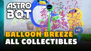 Astro Bot  Balloon Breeze All Collectible Locations All Bots Puzzle Pieces Lost Galaxies [upl. by Cyndie]