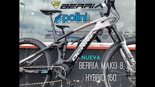 Unboxing EBike Berria Mako 8 Hybrid 150  Nueva Berria Mako Motor Polini eléctrica de enduro [upl. by Holub742]