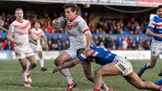 RD 2  Wakefield Trinity vs St Helens 2019 [upl. by Ellezig]