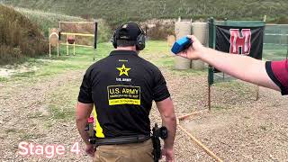 Aaron Eddins  2023 USPSA Area 3 Championship Open Division Champion [upl. by Ecnahc545]