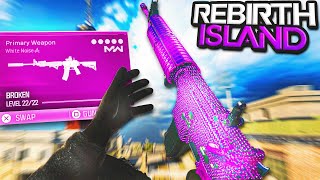 NEW M4A1 on REBIRTH ISLAND NO RECOIL [upl. by Rundgren]