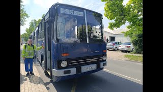 🔴 K1 Bècsi út  Vörös út  Óbudai autobuszgarázs  Ikarus 280  BPI829 [upl. by Samy]