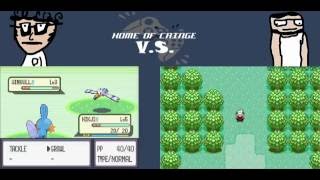 Pokemon Emerald Nuzlocke Versus WURMPLE [upl. by Lleinnad]