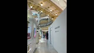 Galleries Lafayette Paris shopping shopping paris [upl. by Dine]