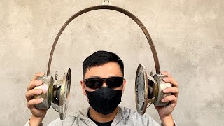 Restoration giant headphone  Restore long forgotten objects [upl. by Illib]