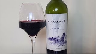 0259  Vinho Zuccardi Q Malbec 2019 [upl. by Dadivitan654]