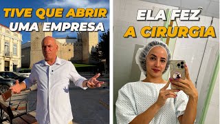 A Tay finalmente fez a cirurgia que tanto esperava Eu tive que abrir minha empresa em Portugal [upl. by Analla]