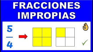 GRAFICA DE FRACCIONES IMPROPIAS [upl. by Primrose]