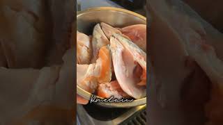 SINIGANG NA ULO NG SALMON filipinofood pinoyfood alltimefavorites pinoyrecipe ulam [upl. by Lalla]