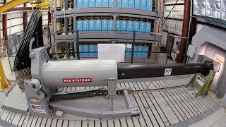 BAE Systems Electromagnetic Railgun Testing [upl. by Aicargatla]