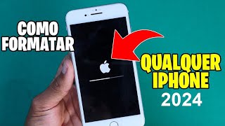 Como RESETAR seu iPhone em 2024 da forma certa Simples e rápido [upl. by Atalaya]