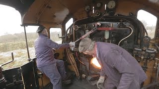 A footplate trip on the Bluebells Q class from Sheffield Park to Horsted Keynes [upl. by Aihsetel]