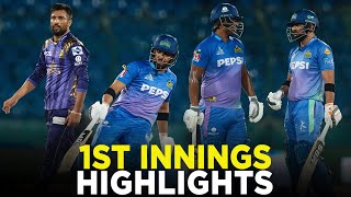 PSL 9  1st Innings Highlights  Quetta Gladiators vs Multan Sultans  Match 30  M2A1A [upl. by Thecla]