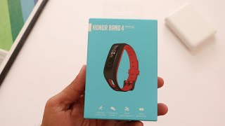 Honor Band 4 Running Edition Unboxing Setup amp Initial Impressions [upl. by Kantor]