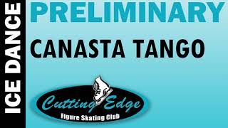 Cutting Edge FSC  Ice Dance  Preliminary Canasta Tango [upl. by Meier]