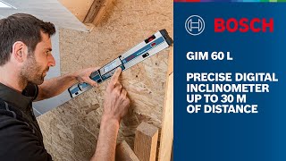 Bosch GIM 60 L Professional Digital Inclinometer [upl. by Settle]