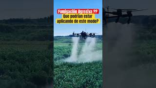 Fumigaciones con Drones Agrícolas agricultura farm drones dron t50 cultivos aspersion agro [upl. by Oiled310]