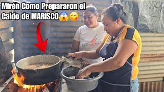 Como Preparar Caldo de MARISCO🐟🦐 al Estillo 100Chapin🇬🇹 Así les Quedó de RICO😋 a MARY y Dña TINA😱 [upl. by Odysseus687]