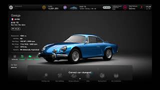 Gran Turismo 7  Alpine A110 Engine Startup [upl. by Haliehs364]