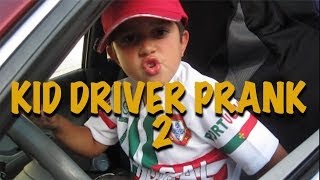 DRIVE THRU KID DRIVER PRANK 2 [upl. by Macdermot]