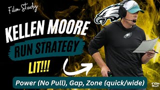 Eagles Study OC Kellen Moore has POTENT runscheme variations  flyeaglesfly [upl. by Anasus]