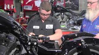 BIKERS CHOICE PT2 Drop Seat Kit Install [upl. by Catto481]