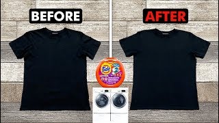 HOW TO WASH amp DRY TSHIRTS WITHOUT LOSING QUALITY OR SIZE  I AM RIO P [upl. by Nitsyrc]