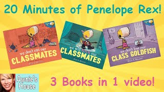 😂 Kids Book Read Aloud 20 Minutes of PENELOPE REX 3 Books in 1 Video [upl. by Pinsky999]