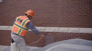 How to apply water repellent to masonry [upl. by Bremble311]