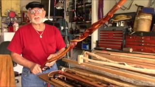 Mountain Man The Art Of Making Custom Walking Canes  Long Version [upl. by Areic]