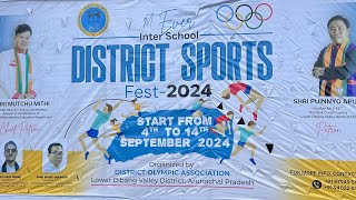 1st INTERSCHOOL DISTRICT SPORT FEST 2024DISTRICT OLYMPIC ASSOCIATIONSELF DEFENCE DEMONSTRATION [upl. by Borries]