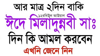 ঈদে মীলাদুন্নবী সাঃ ২০২৪ কি আমল করবেন।Eid e Miladunnabi Kobe12Robiul Awal2024Miladunnabi amol [upl. by Stanfield]