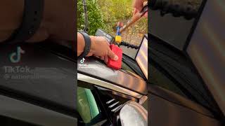 A classic National Dent Repair asmr asmrvideo pdr car carrepair detailing [upl. by Alvis]